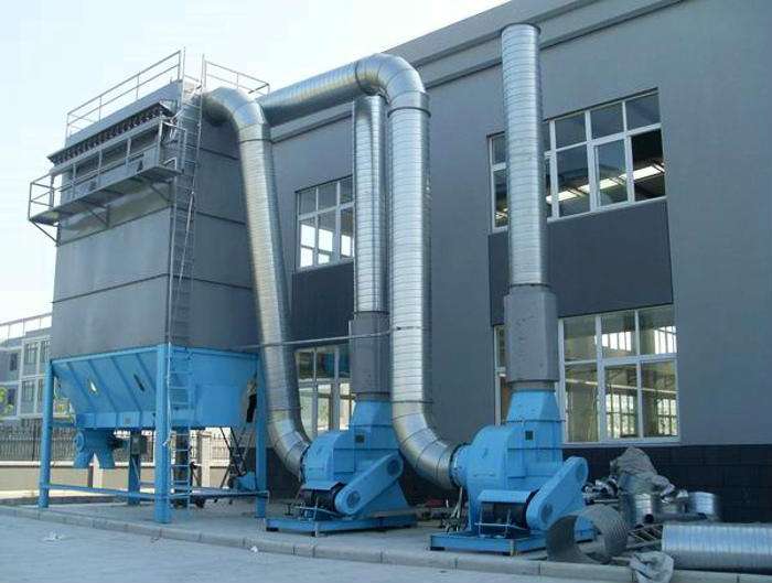 單機脈沖布袋除塵器的工作原理