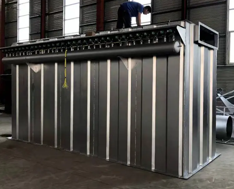 氣箱脈沖袋式除塵器 氣箱脈沖袋式除塵器